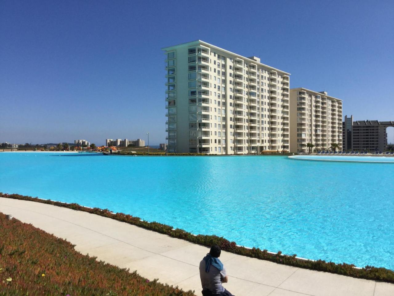 אלגרובו Departamento En Laguna Bahia מראה חיצוני תמונה