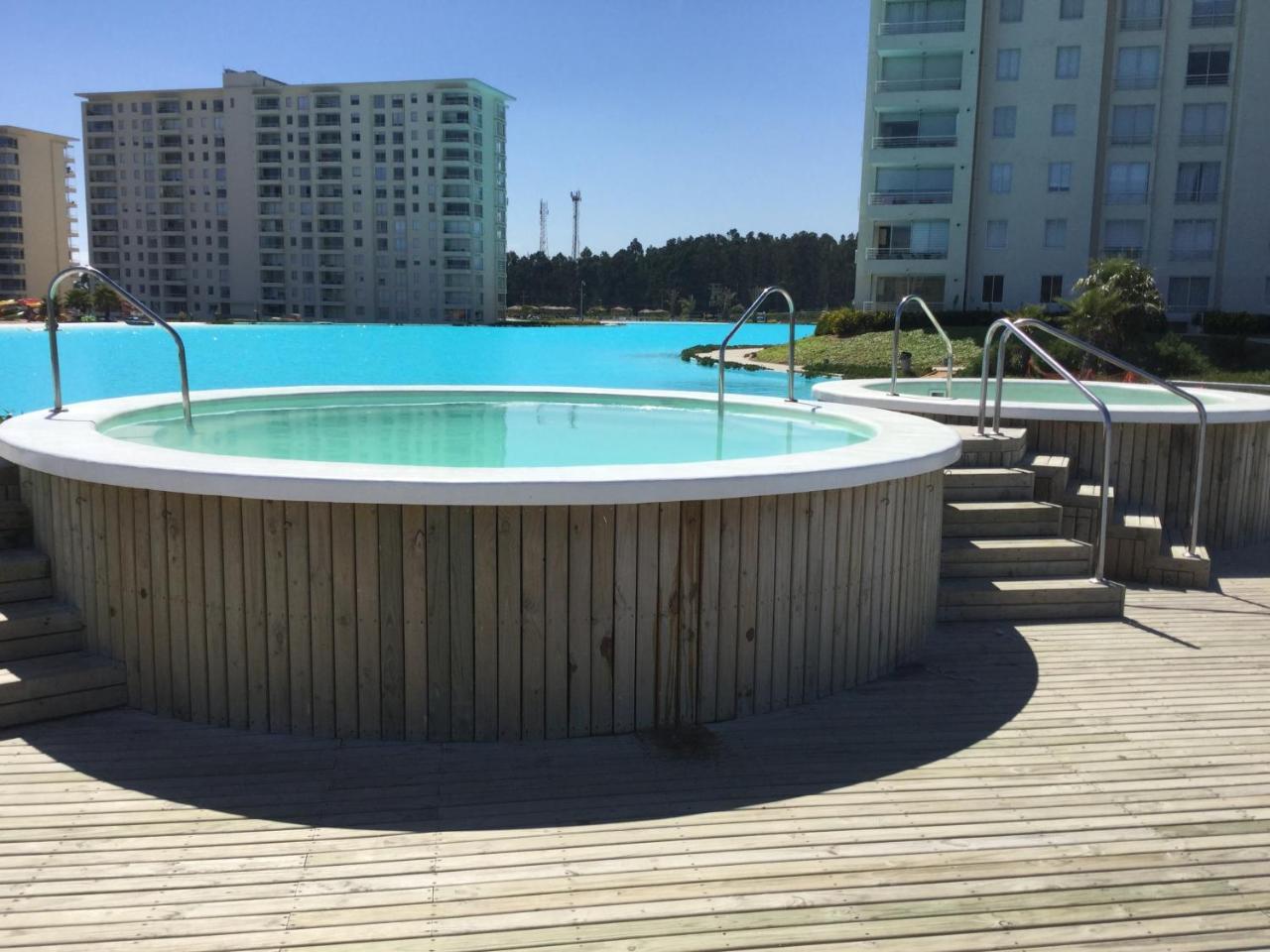 אלגרובו Departamento En Laguna Bahia מראה חיצוני תמונה