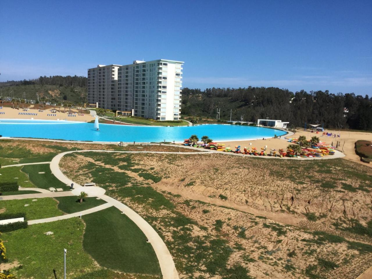 אלגרובו Departamento En Laguna Bahia מראה חיצוני תמונה